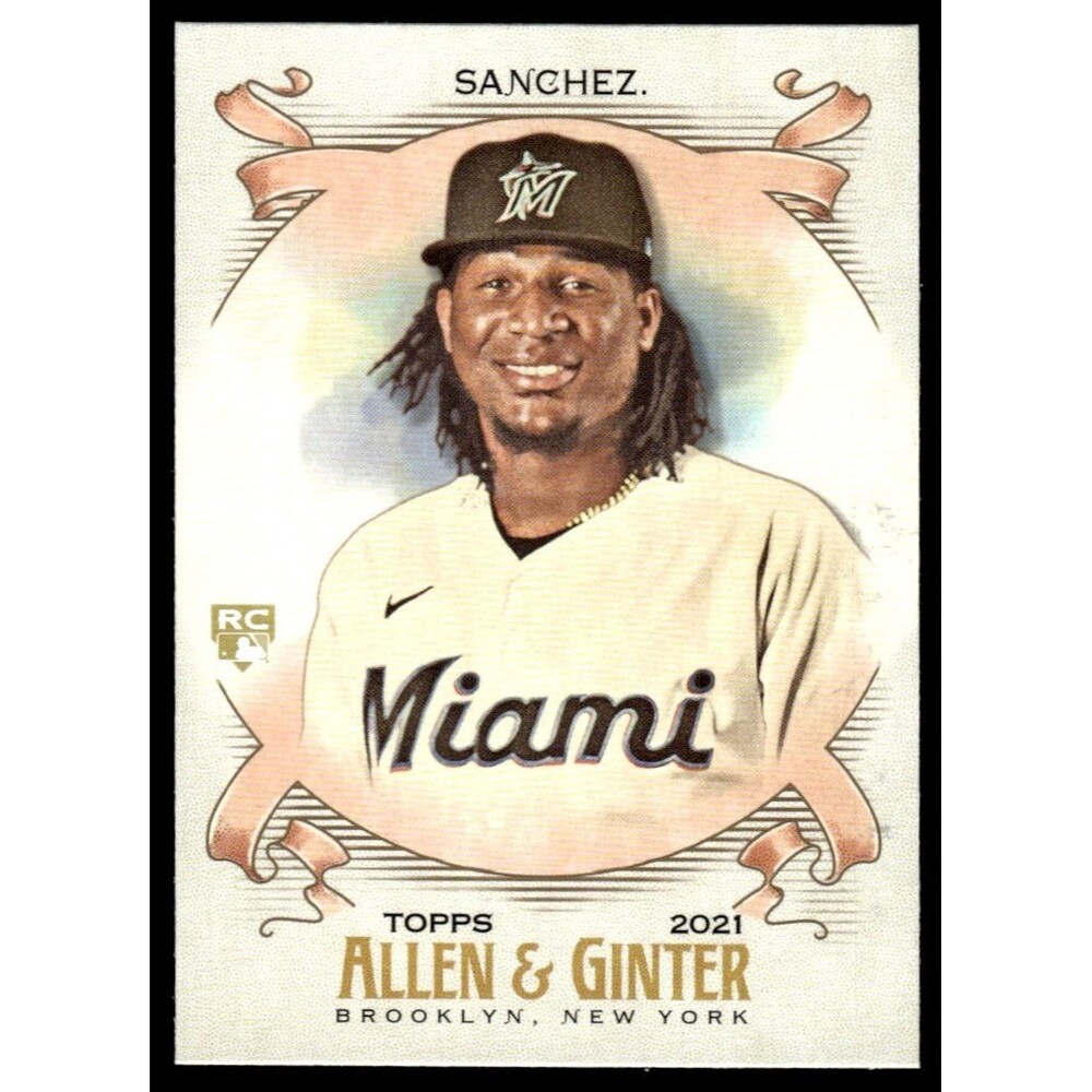 2021 Topps Allen & Ginter Sixto Sanchez RC Miami Marlins #140